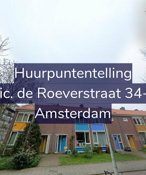 Foto gevel Huurpuntentelling voor Nic. de Roeverstraat 34-1, Amsterdam