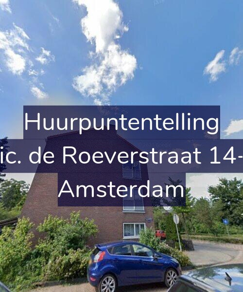 Foto gevel Huurpuntentelling voor Nic. de Roeverstraat 14-1, Amsterdam