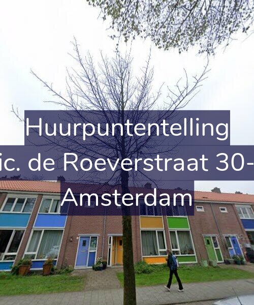 Foto gevel Huurpuntentelling voor Nic. de Roeverstraat 30-H, Amsterdam
