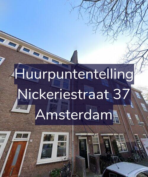 Foto gevel Huurpuntentelling voor Nickeriestraat 37, Amsterdam