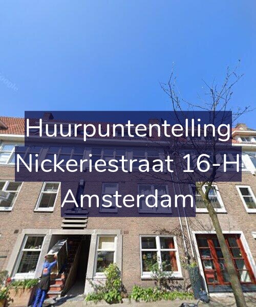 Foto gevel Huurpuntentelling voor Nickeriestraat 16-H, Amsterdam