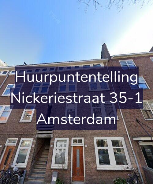 Foto gevel Huurpuntentelling voor Nickeriestraat 35-1, Amsterdam