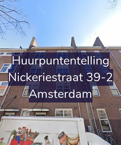 Foto gevel Huurpuntentelling voor Nickeriestraat 39-2, Amsterdam
