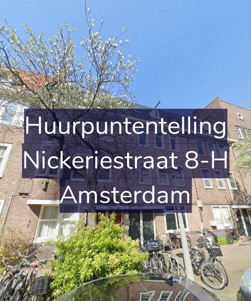 Foto gevel Huurpuntentelling voor Nickeriestraat 8-H, Amsterdam