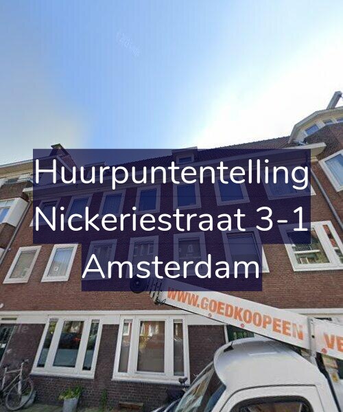 Foto gevel Huurpuntentelling voor Nickeriestraat 3-1, Amsterdam