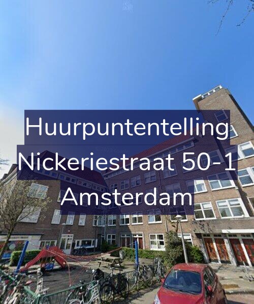 Foto gevel Huurpuntentelling voor Nickeriestraat 50-1, Amsterdam