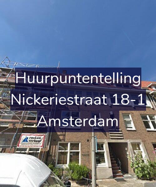 Foto gevel Huurpuntentelling voor Nickeriestraat 18-1, Amsterdam