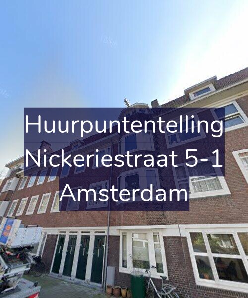 Foto gevel Huurpuntentelling voor Nickeriestraat 5-1, Amsterdam