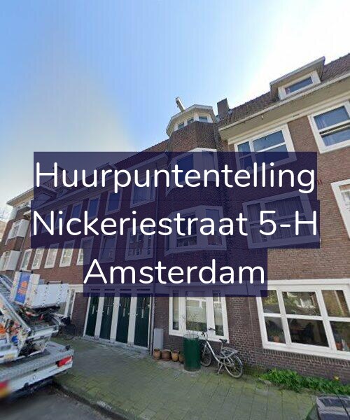 Foto gevel Huurpuntentelling voor Nickeriestraat 5-H, Amsterdam