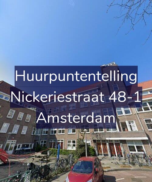 Foto gevel Huurpuntentelling voor Nickeriestraat 48-1, Amsterdam
