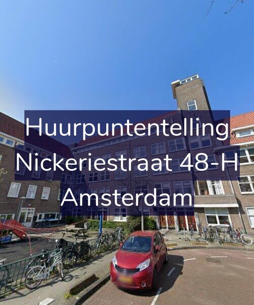 Foto gevel Huurpuntentelling voor Nickeriestraat 48-H, Amsterdam
