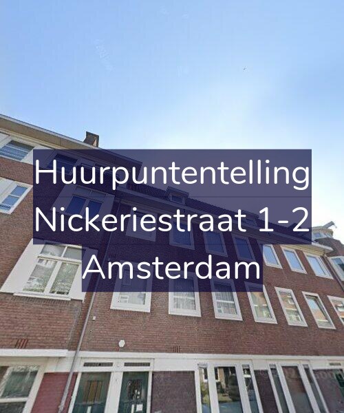 Foto gevel Huurpuntentelling voor Nickeriestraat 1-2, Amsterdam