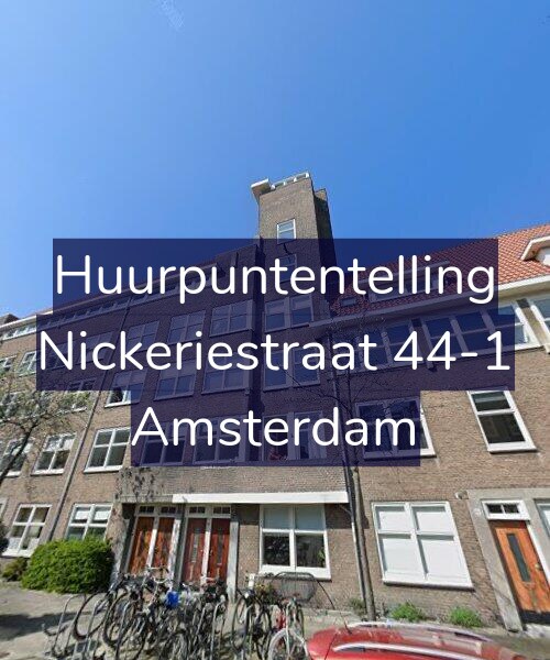 Foto gevel Huurpuntentelling voor Nickeriestraat 44-1, Amsterdam
