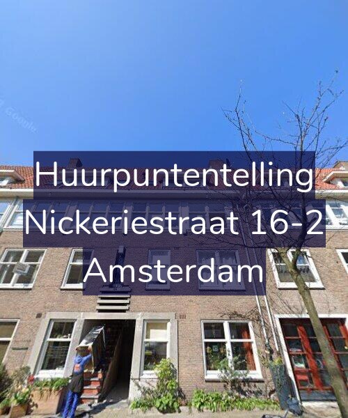 Foto gevel Huurpuntentelling voor Nickeriestraat 16-2, Amsterdam