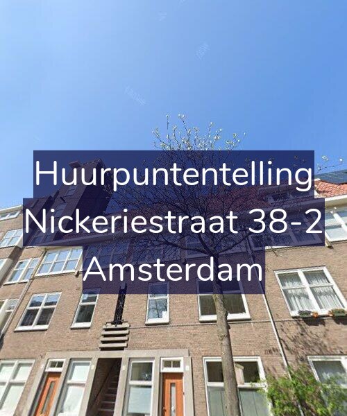 Foto gevel Huurpuntentelling voor Nickeriestraat 38-2, Amsterdam