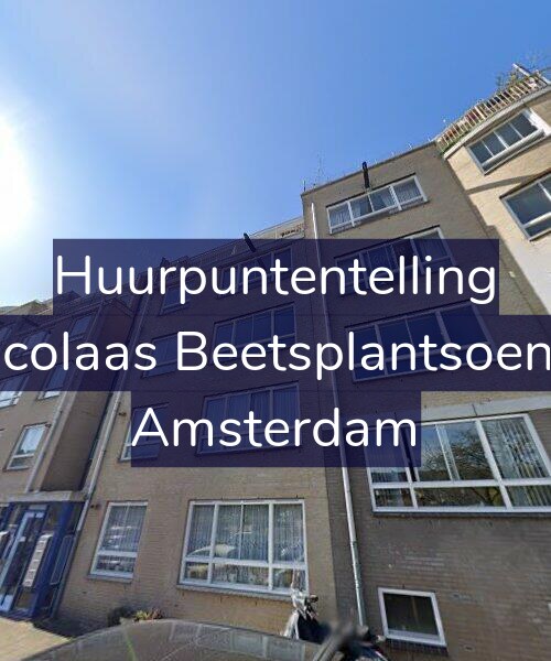 Foto gevel Huurpuntentelling voor Nicolaas Beetsplantsoen 4, Amsterdam
