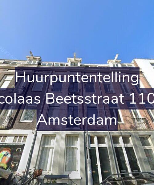 Foto gevel Huurpuntentelling voor Nicolaas Beetsstraat 110-2, Amsterdam