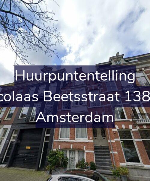 Foto gevel Huurpuntentelling voor Nicolaas Beetsstraat 138-H, Amsterdam