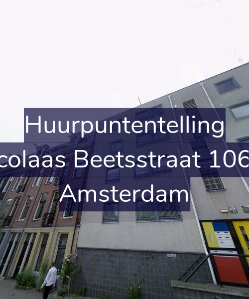 Foto gevel Huurpuntentelling voor Nicolaas Beetsstraat 106-K, Amsterdam