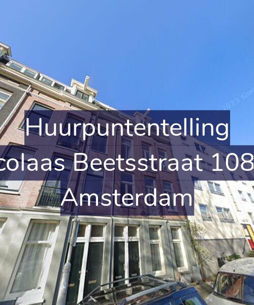 Foto gevel Huurpuntentelling voor Nicolaas Beetsstraat 108-H, Amsterdam