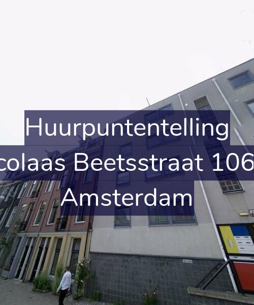Foto gevel Huurpuntentelling voor Nicolaas Beetsstraat 106-G, Amsterdam