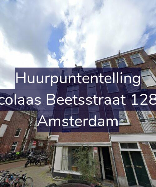 Foto gevel Huurpuntentelling voor Nicolaas Beetsstraat 128-1, Amsterdam