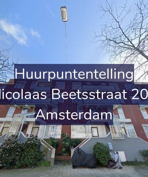 Foto gevel Huurpuntentelling voor Nicolaas Beetsstraat 205, Amsterdam