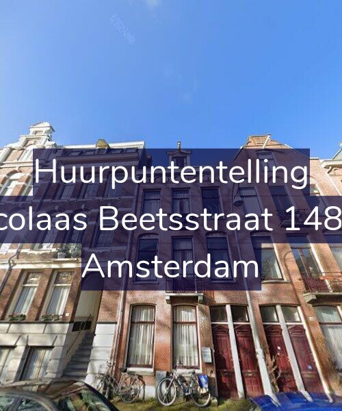 Foto gevel Huurpuntentelling voor Nicolaas Beetsstraat 148-H, Amsterdam