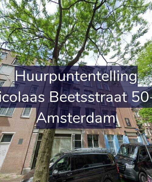 Foto gevel Huurpuntentelling voor Nicolaas Beetsstraat 50-4, Amsterdam
