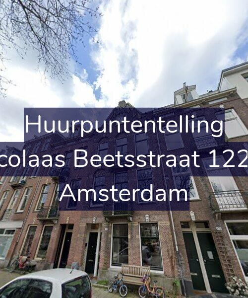 Foto gevel Huurpuntentelling voor Nicolaas Beetsstraat 122-2, Amsterdam