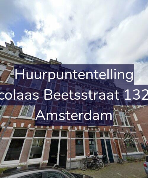 Foto gevel Huurpuntentelling voor Nicolaas Beetsstraat 132-2, Amsterdam