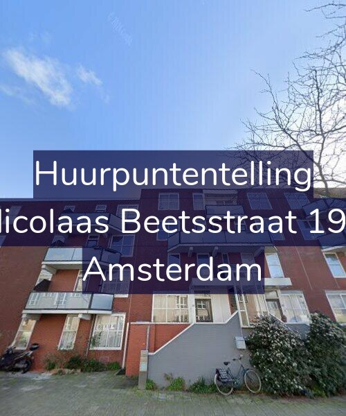 Foto gevel Huurpuntentelling voor Nicolaas Beetsstraat 191, Amsterdam