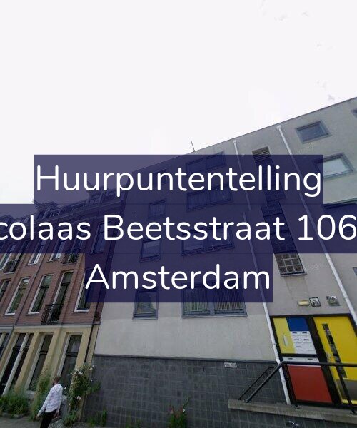 Foto gevel Huurpuntentelling voor Nicolaas Beetsstraat 106-H, Amsterdam
