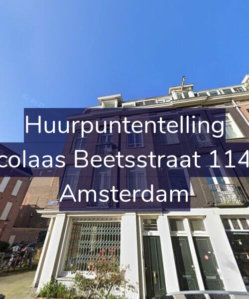 Foto gevel Huurpuntentelling voor Nicolaas Beetsstraat 114-1, Amsterdam