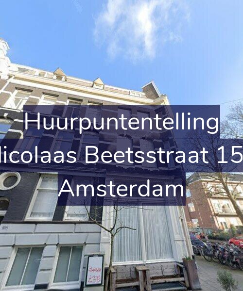 Foto gevel Huurpuntentelling voor Nicolaas Beetsstraat 156, Amsterdam
