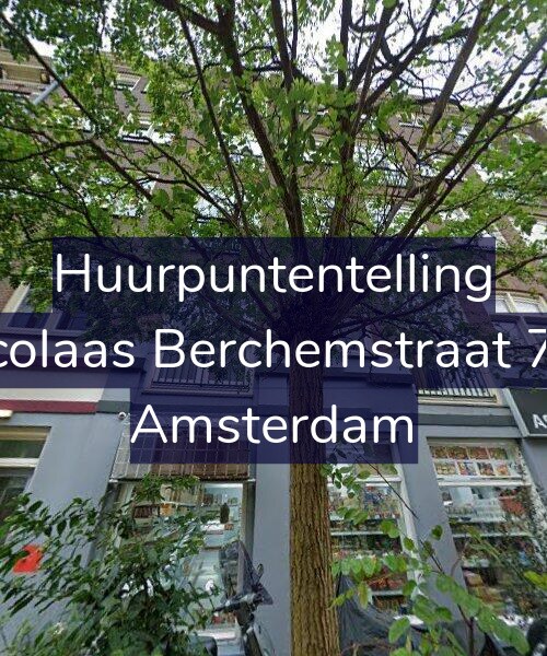 Foto gevel Huurpuntentelling voor Nicolaas Berchemstraat 7-B, Amsterdam