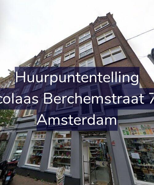 Foto gevel Huurpuntentelling voor Nicolaas Berchemstraat 7-P, Amsterdam