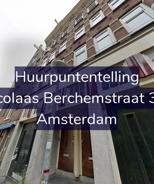 Foto gevel Huurpuntentelling voor Nicolaas Berchemstraat 3-2, Amsterdam