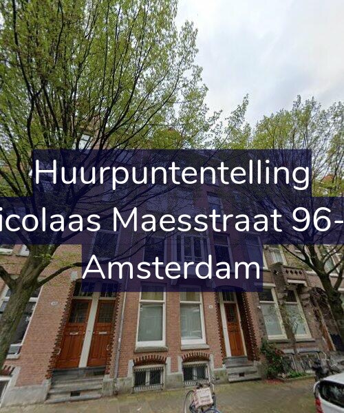 Foto gevel Huurpuntentelling voor Nicolaas Maesstraat 96-H, Amsterdam