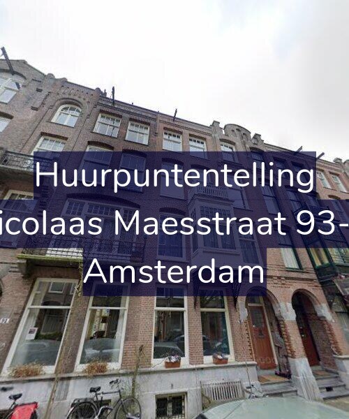Foto gevel Huurpuntentelling voor Nicolaas Maesstraat 93-H, Amsterdam
