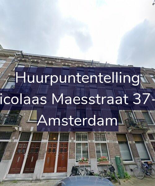 Foto gevel Huurpuntentelling voor Nicolaas Maesstraat 37-3, Amsterdam