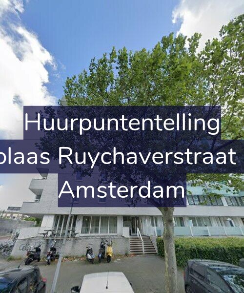 Foto gevel Huurpuntentelling voor Nicolaas Ruychaverstraat 162, Amsterdam