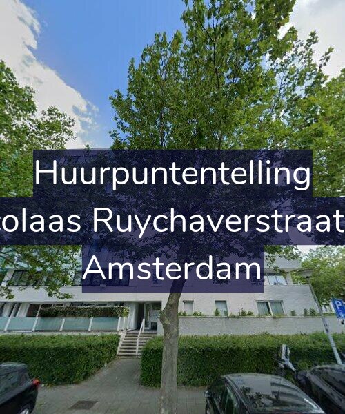 Foto gevel Huurpuntentelling voor Nicolaas Ruychaverstraat 70, Amsterdam