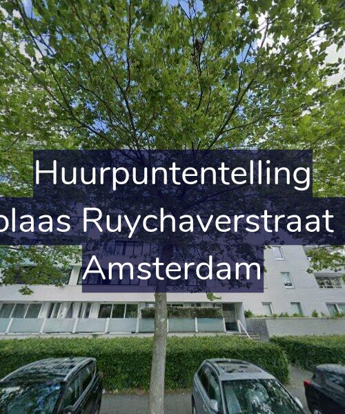 Foto gevel Huurpuntentelling voor Nicolaas Ruychaverstraat 118, Amsterdam