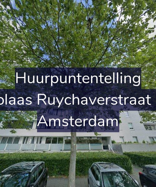 Foto gevel Huurpuntentelling voor Nicolaas Ruychaverstraat 120, Amsterdam
