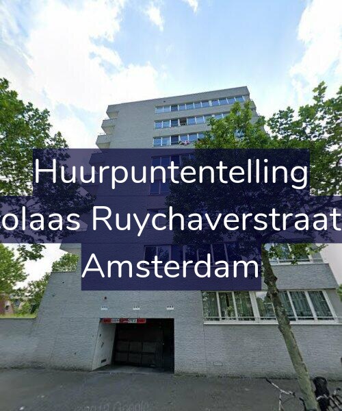 Foto gevel Huurpuntentelling voor Nicolaas Ruychaverstraat 42, Amsterdam