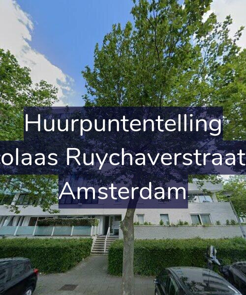 Foto gevel Huurpuntentelling voor Nicolaas Ruychaverstraat 78, Amsterdam