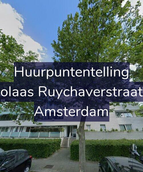 Foto gevel Huurpuntentelling voor Nicolaas Ruychaverstraat 90, Amsterdam