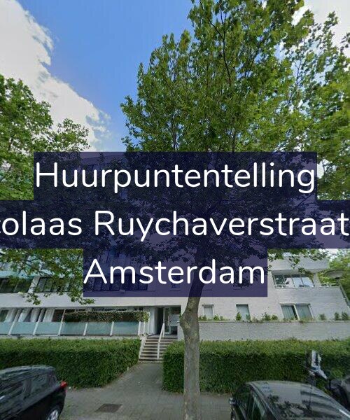 Foto gevel Huurpuntentelling voor Nicolaas Ruychaverstraat 84, Amsterdam