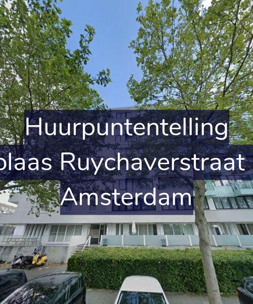 Foto gevel Huurpuntentelling voor Nicolaas Ruychaverstraat 138, Amsterdam
